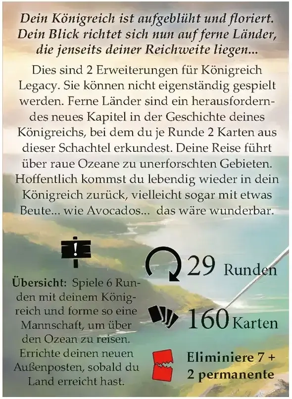 Königreich Legacy - Feudale Welt - Ferne Länder Erweiterung - DE