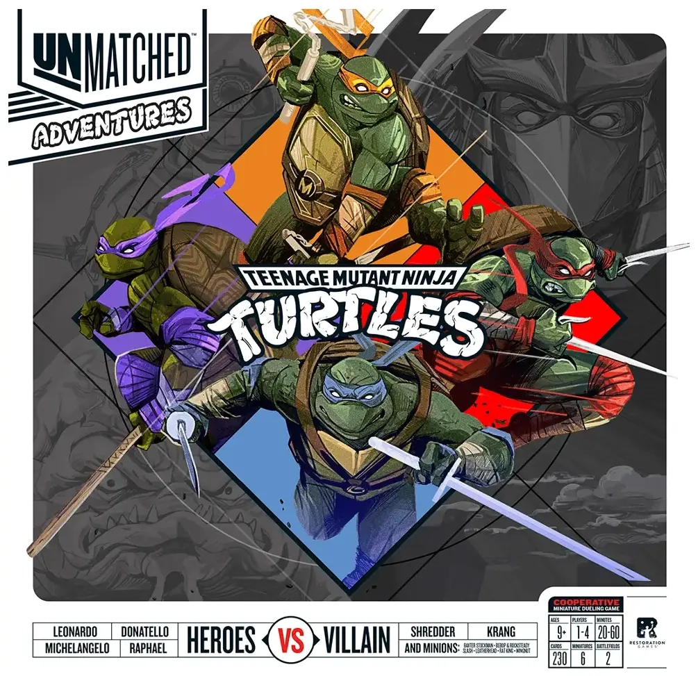 Unmatched Adventures TMNT Pizza-Rama - EN