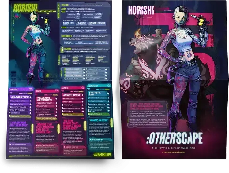 Otherscape RPG Character Pack 1 - EN