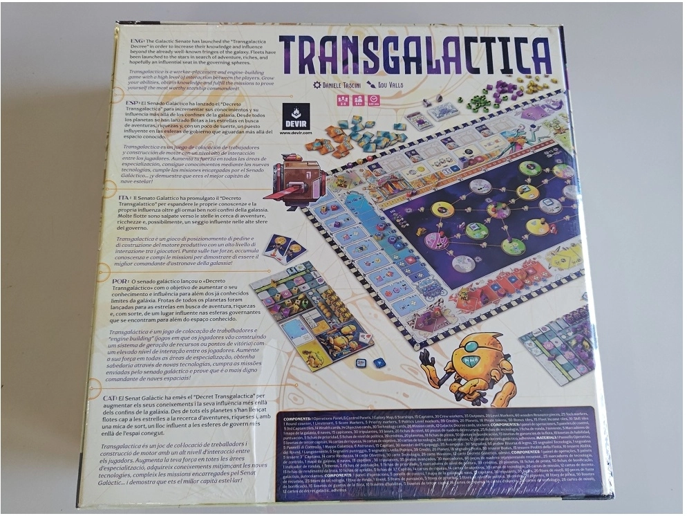 Transgalactica EN / IT (Defekte Verpackung)