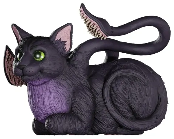 D&D Replicas of the Realms Displacer Beast Kitten Life Size