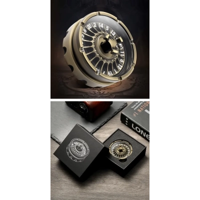 Roulette Dice (D20) Brass