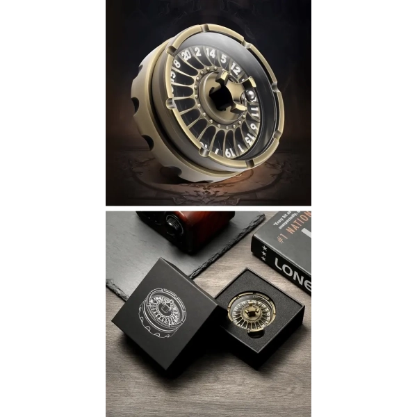 Roulette Dice (D20) Brass