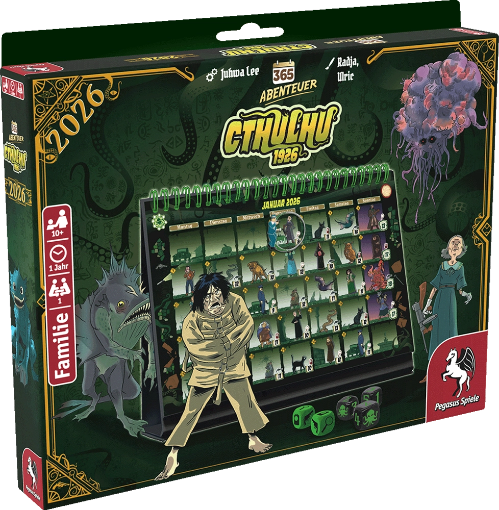 365 Abenteuer– Cthulhu 1926 - Edition 2026 - DE