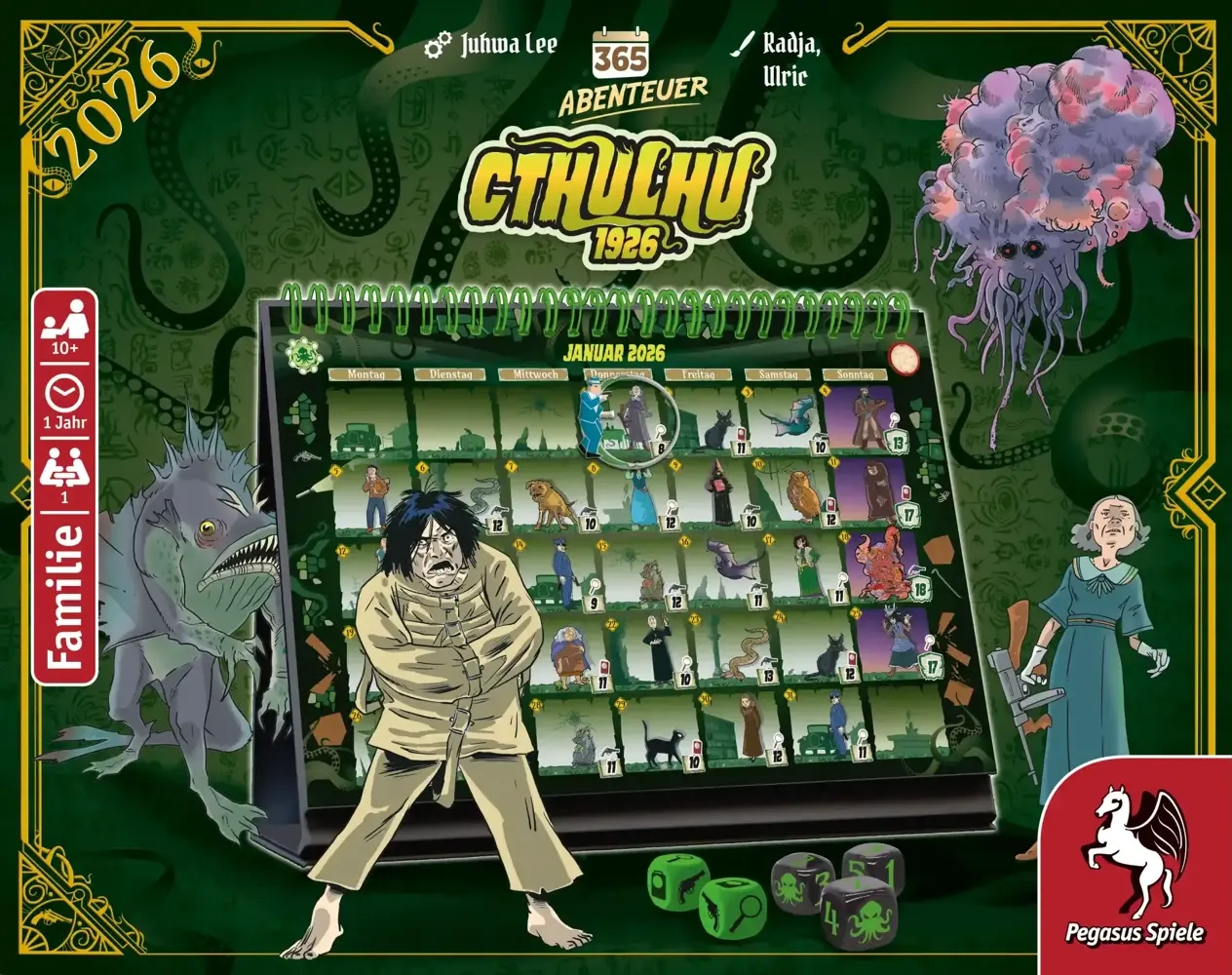 365 Abenteuer– Cthulhu 1926 - Edition 2026 - DE