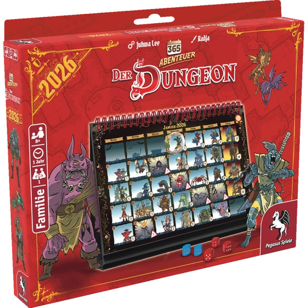 365 Abenteuer – Der Dungeon - Edition 2026