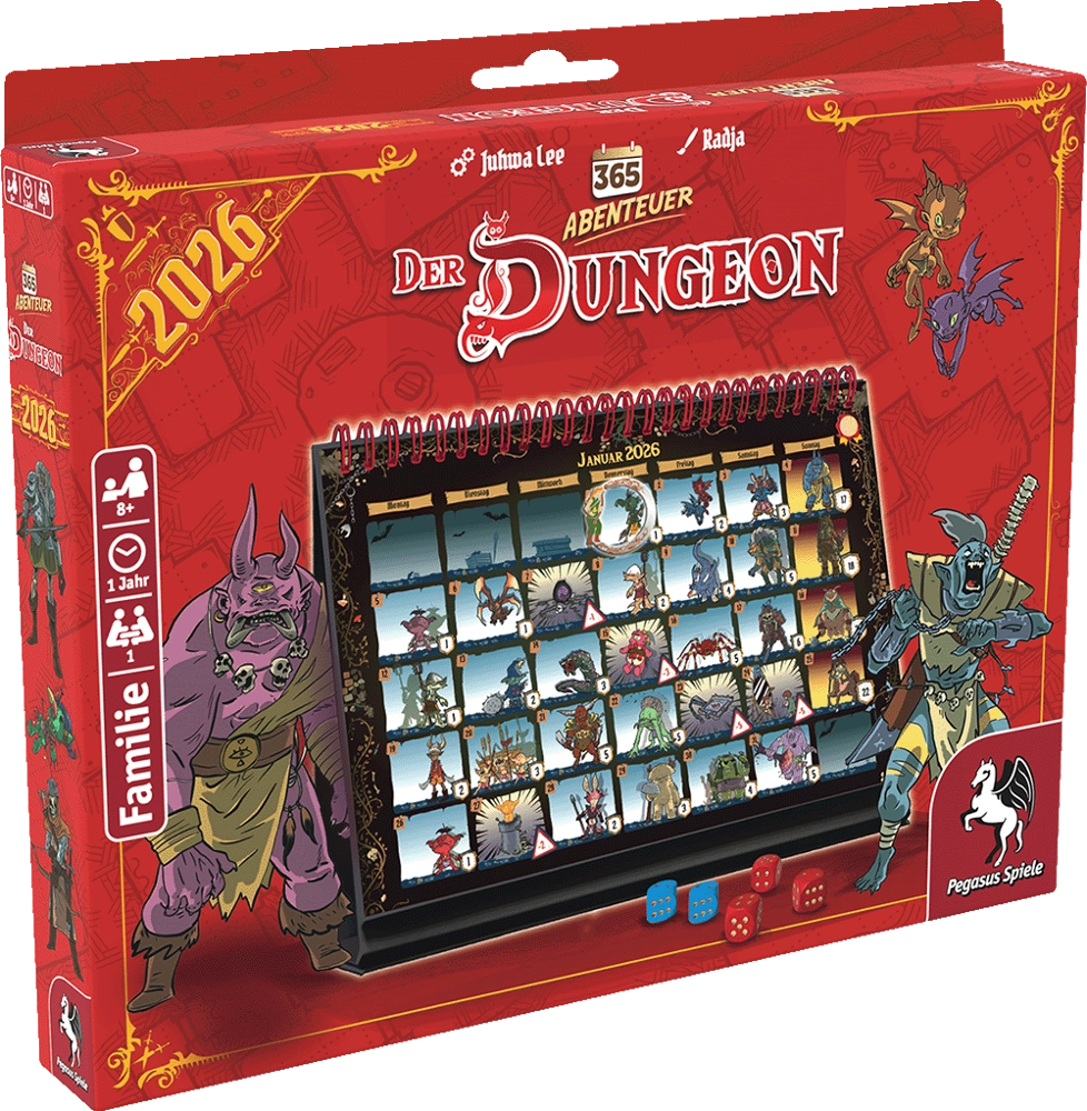 365 Abenteuer – Der Dungeon - Edition 2026