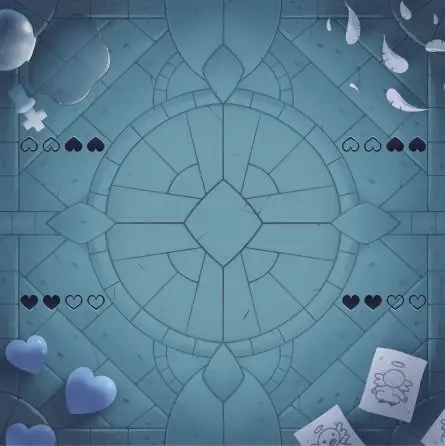 The Binding of Isaac Four Souls Cathedral Playmat