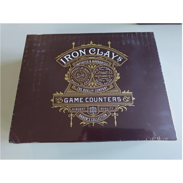 Iron Clays 200 Printed Box with Chips - EN (Leicht defekte Verpackung)