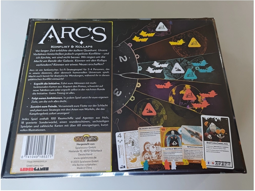 Arcs - Konflikt & Kollaps - DE (Leicht Defekte Verpackung)
