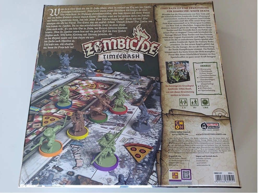 Zombicide: White Death – TMNT Timecrash - Erweiterung (Leicht defekte Verpackung)