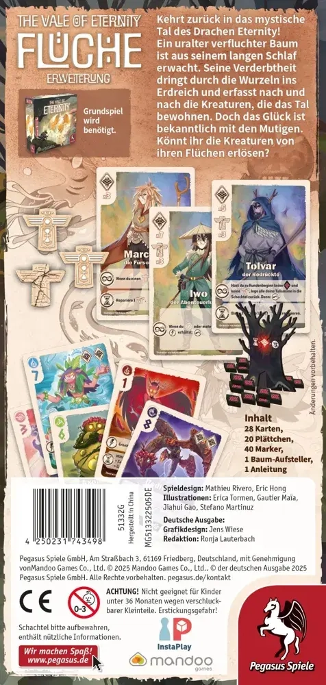 The Vale of Eternity: Flüche - Erweiterung