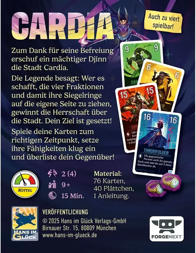 Duell um Cardia