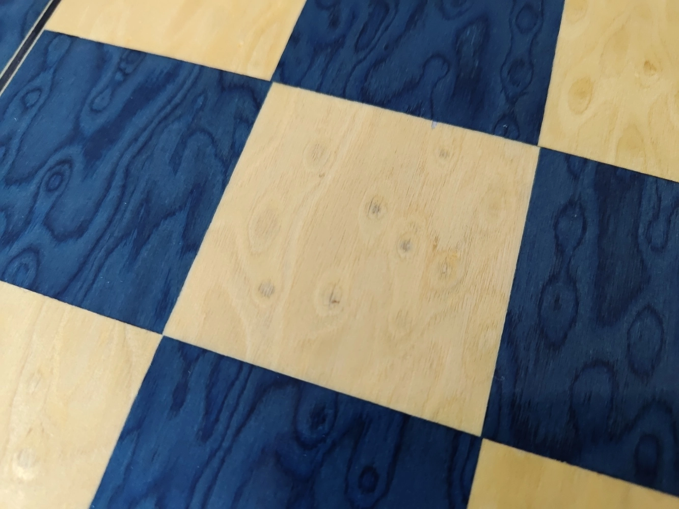 Schachspiel Magic Blue - Ausstellungsstück