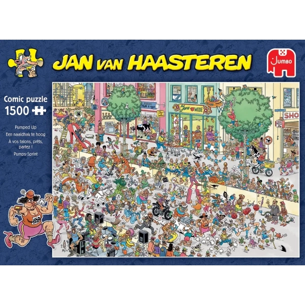 Pumps-Sprint - Jan van Haasteren - 1500 Teile Pumps-Sprint - Jan van Haasteren - 1500 Teile