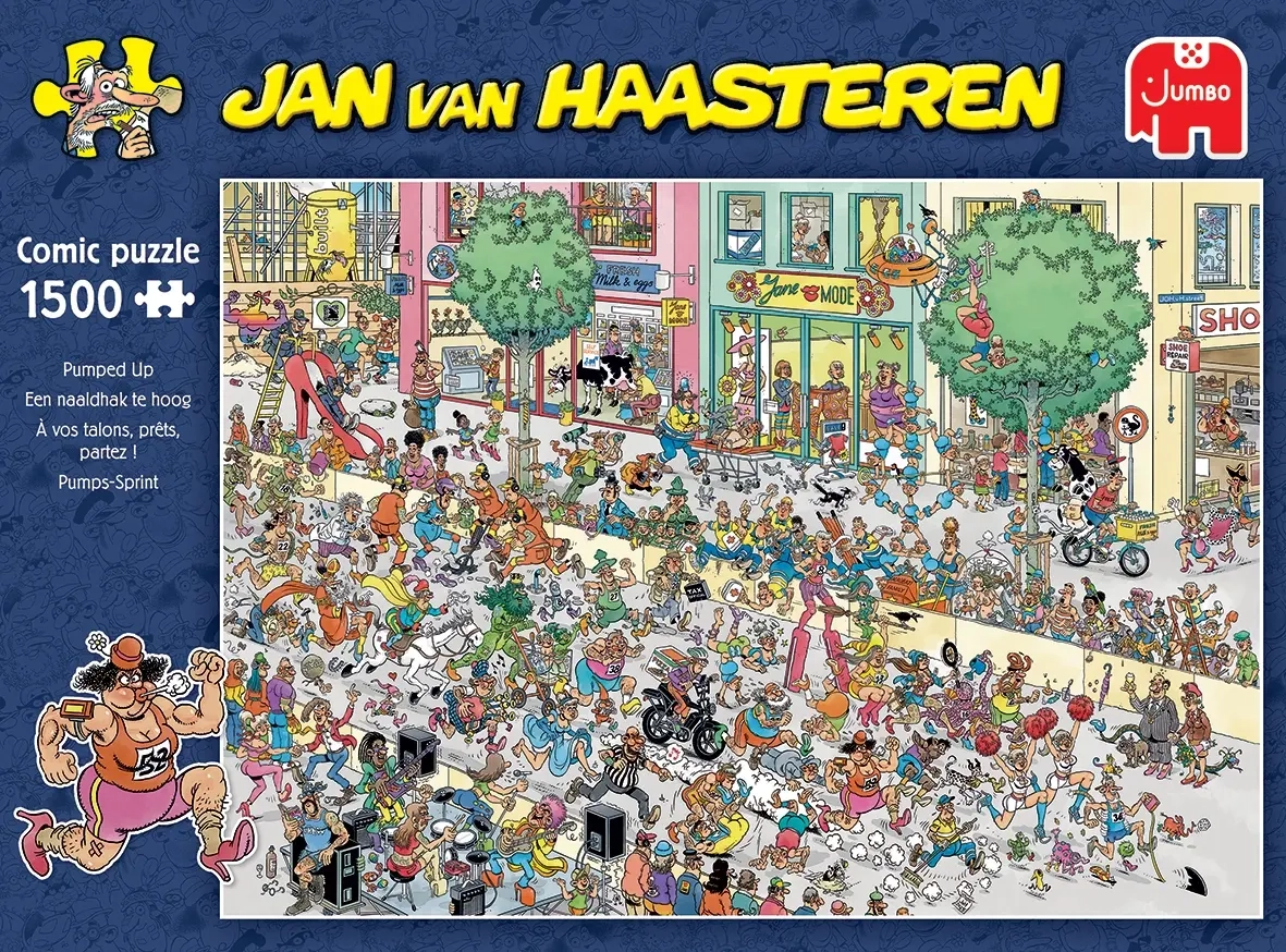 Pumps-Sprint - Jan van Haasteren - 1500 Teile