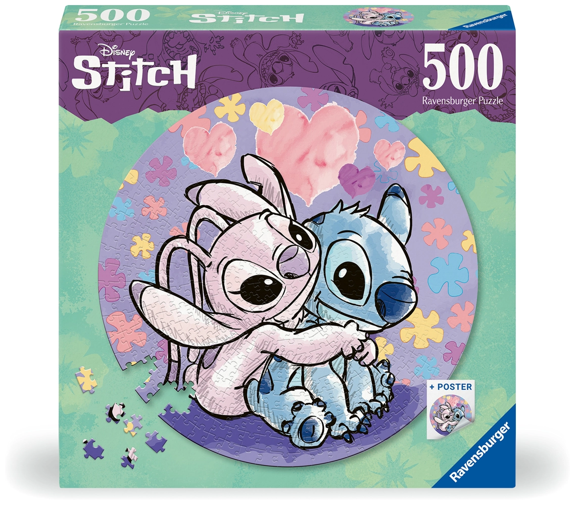 Lilo & Stitch - Rund-Puzzle
