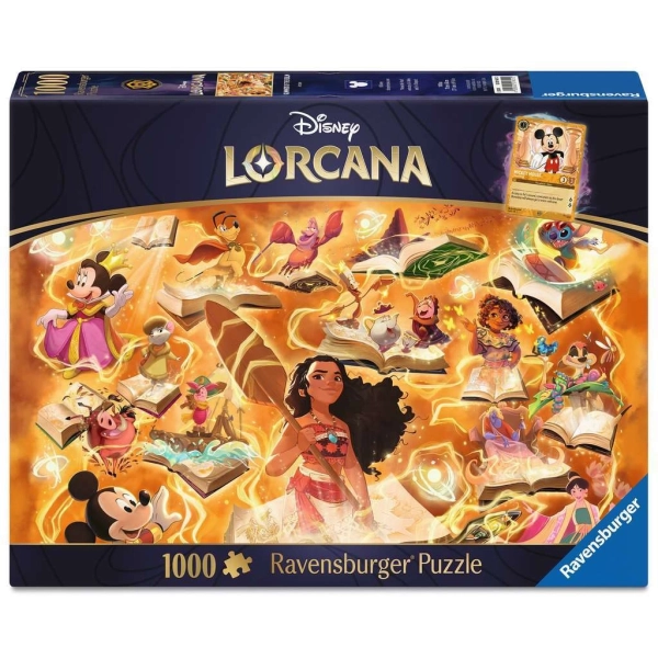 Disney Lorcana Puzzle Glimmers of the Realm: Amber