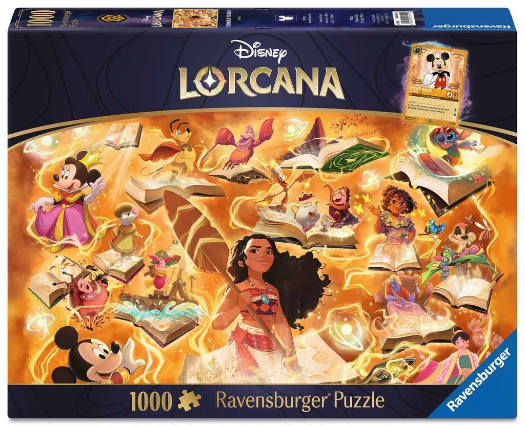 Disney Lorcana Puzzle Glimmers of the Realm: Amber