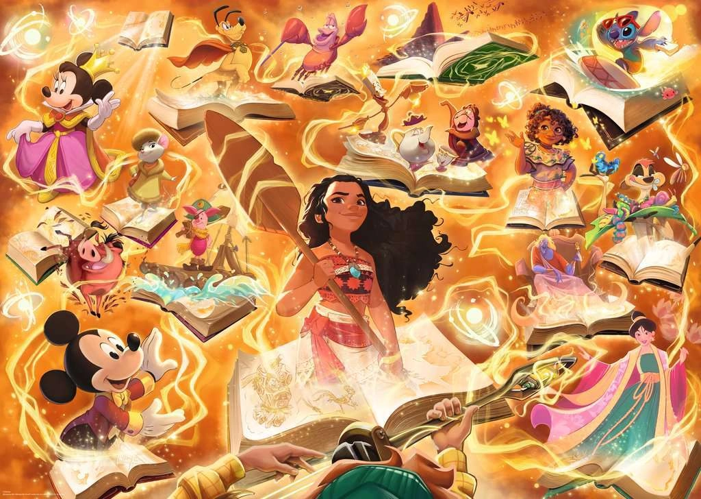 Disney Lorcana Puzzle Glimmers of the Realm: Amber