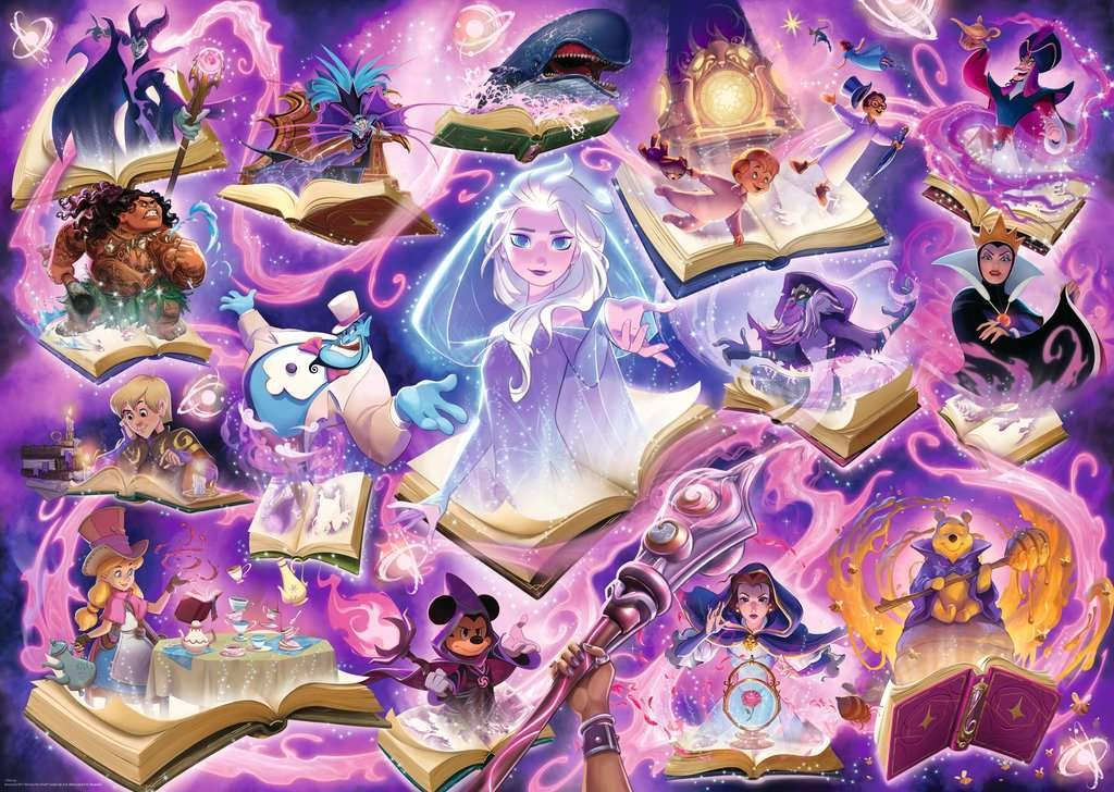Disney Lorcana Puzzle Glimmers of the Realm: Amethyst