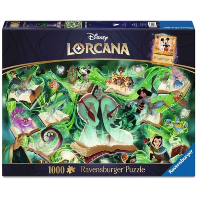 Disney Lorcana Puzzle Glimmers of the Realm: Emerald
