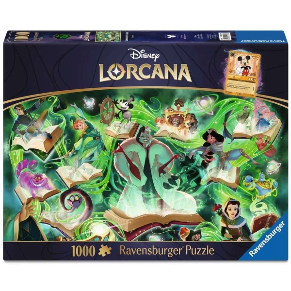 Disney Lorcana Puzzle Glimmers of the Realm: Emerald