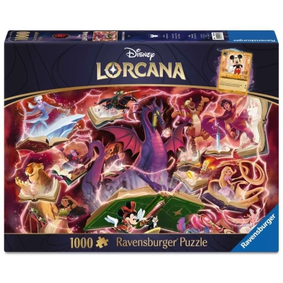 Disney Lorcana Puzzle Glimmers of the Realm: Ruby