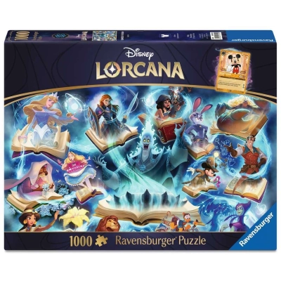 Disney Lorcana Puzzle Glimmers of the Realm: Sapphire