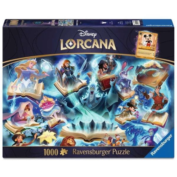 Disney Lorcana Puzzle Glimmers of the Realm: Sapphire