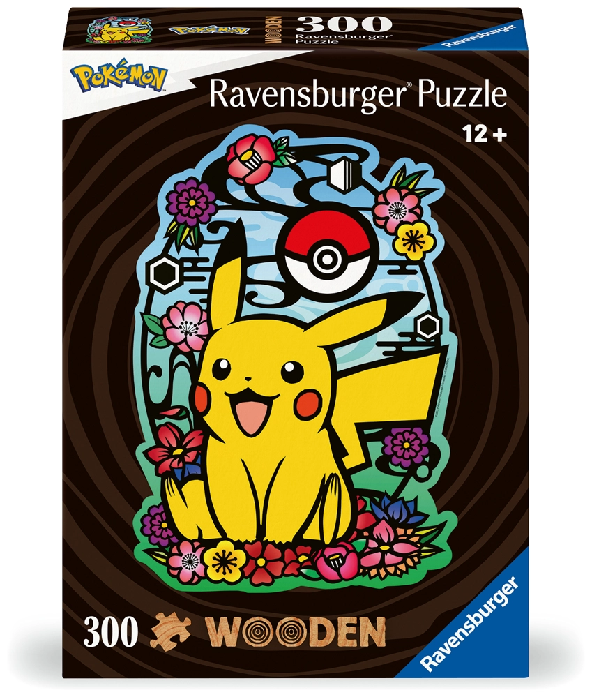 Pikachu - Holzpuzzle - 300 Teile