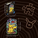 Pikachu - Holzpuzzle - 300 Teile