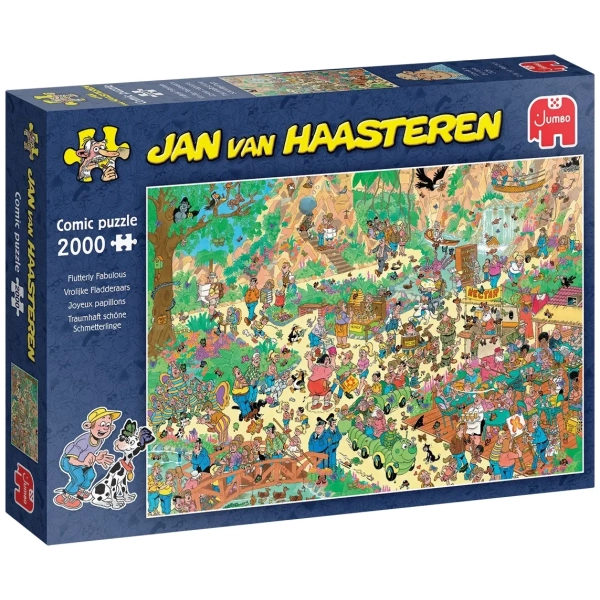 Traumhaft schöne Schmetterlinge - Jan van Haasteren - 2000 Teile