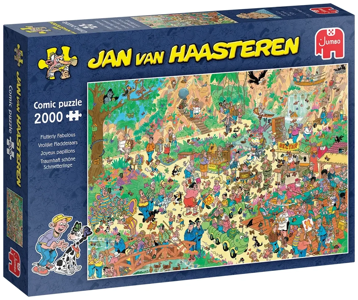 Traumhaft schöne Schmetterlinge - Jan van Haasteren - 2000 Teile