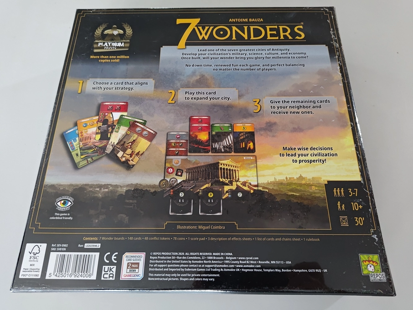 7 Wonders 2nd edition - EN (Defekte Verpackung)