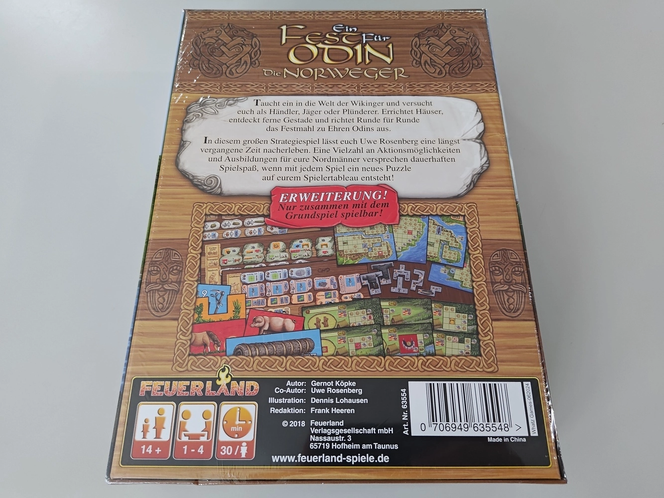 Ein Fest für Odin Erweiterung - Die Norweger (Defekte Verpackung)