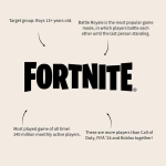 Fortnite Rucksack Battle Royal Blue Horse 43 cm