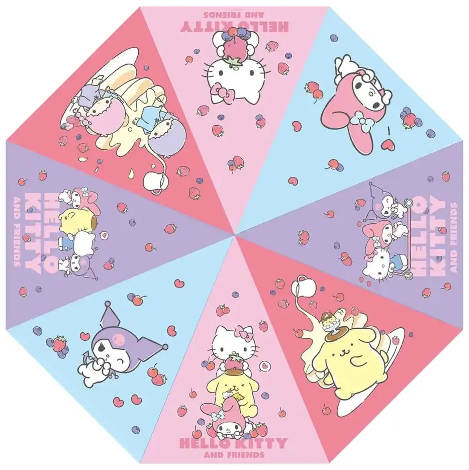 Sanrio Regenschirm Hello Kitty & Friends