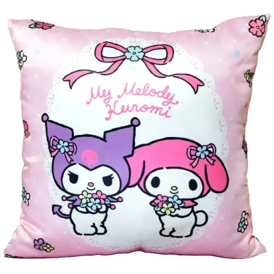 Sanrio Kissen Hello Kitty & Friends Pastel Flower 35 x 35 cm