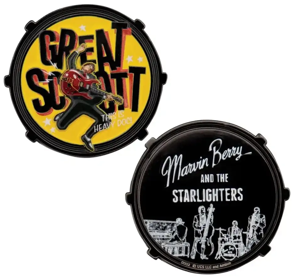 Zurück in die Zukunft Sammelmünze Marvin Berry & The Starlighters Limited Edition