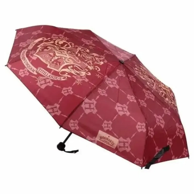 Harry Potter Regenschirm Hogwarts Rot