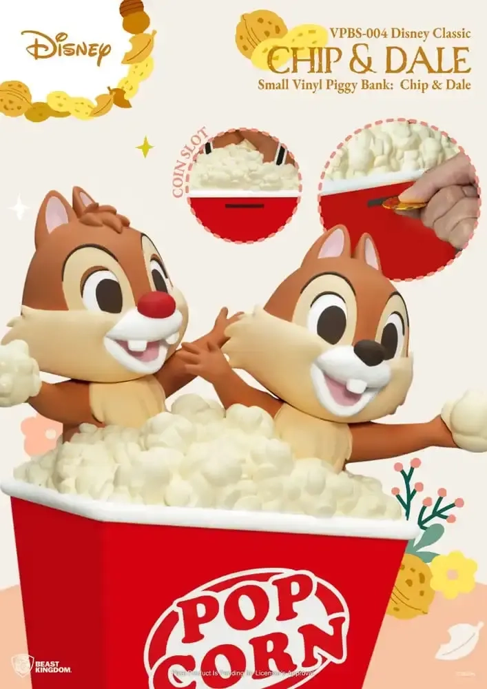 Disney Piggy Vinyl Spardose Chip & Dale 24 cm