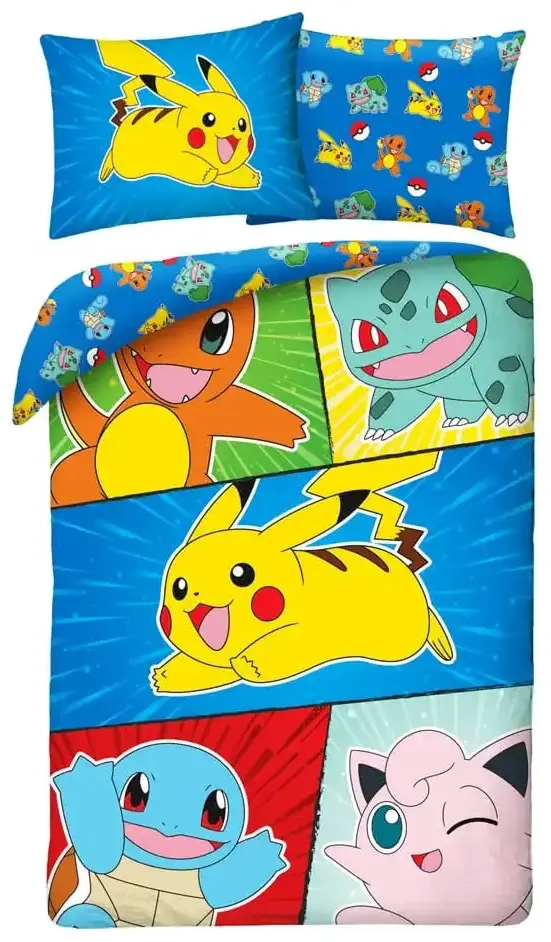 Pokémon Bettwäsche Ver. 7 140 x 200 cm / 70 x 90 cm