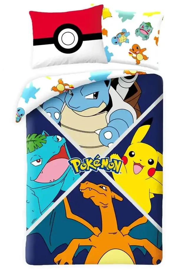 Pokémon Bettwäsche Ver. 1 140 x 200 cm / 70 x 90 cm