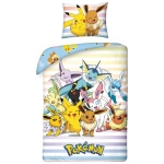Pokémon Bettwäsche Pikachu, Evoli & Friends 135 x 200 cm / 80 x 80 cm
