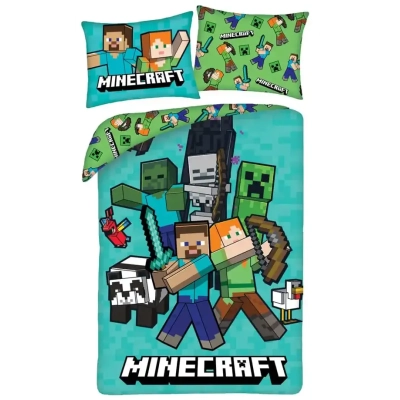 Minecraft Bettwäsche Ver. 5 140 x 200 cm / 70 x 90 cm