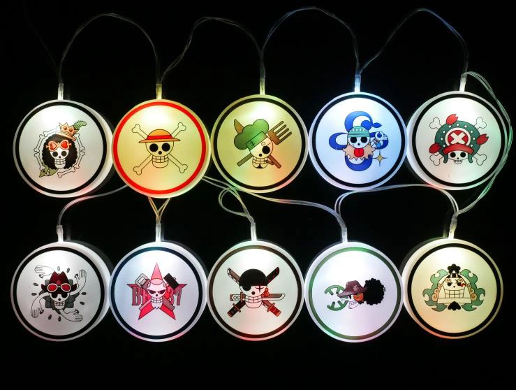 One Piece Lichterkette Heads 200 cm
