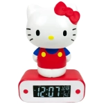 Hello Kitty Wecker mit Leuchtfunktion Hello Kitty 17 cm