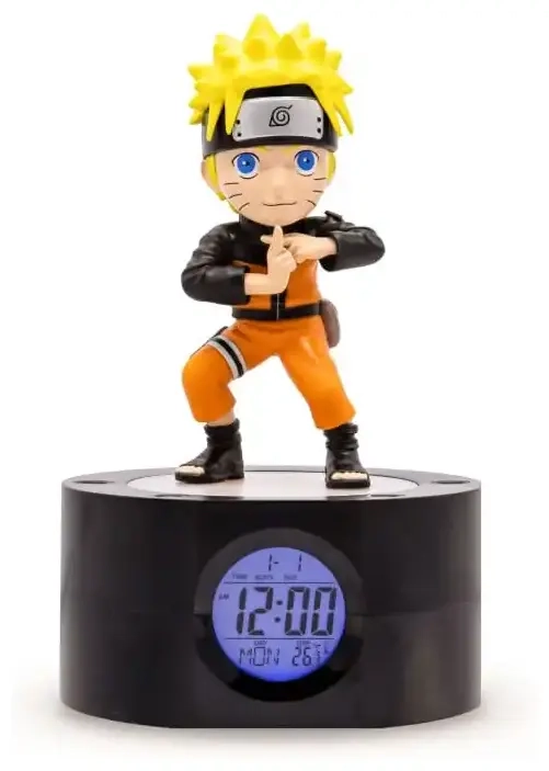 Naruto Shippuden Wecker mit Leuchtfunktion Naruto 18 cm