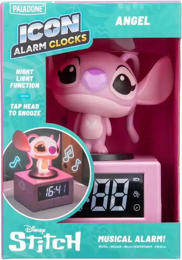 Lilo & Stitch Icon Wecker Angel 12 cm